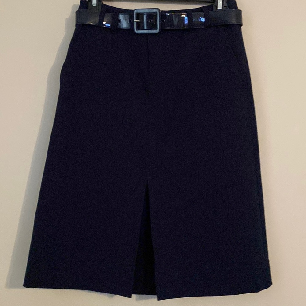 Anne Klein Dark Blue Skirt
